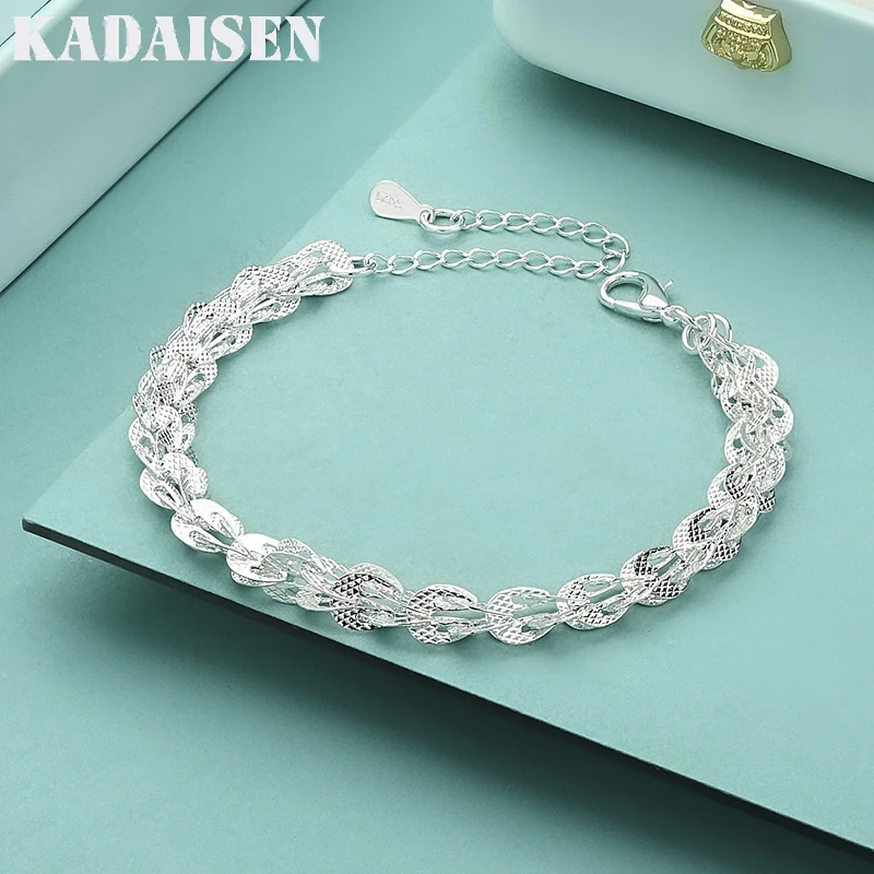 

Новые популярные дизайнерские браслеты из стерлингового серебра 925 пробы с резным узором для женщин, модные украшения, подарки на свадьбу, праздник, вечеринку