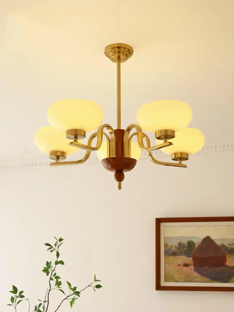 2025 Vintage Living Room Led Ceiling Chandelier Dining Kitchen Island Ceiling Lamp Sugar Bedroom Loft Light Home Decorations Lus