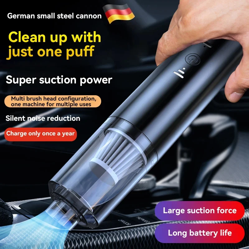 Four in One Vacuum Cleaner for Household Use Mini Blowing and Suction Integrated Portable Wireless Handheld Car Vacuum Cleaner