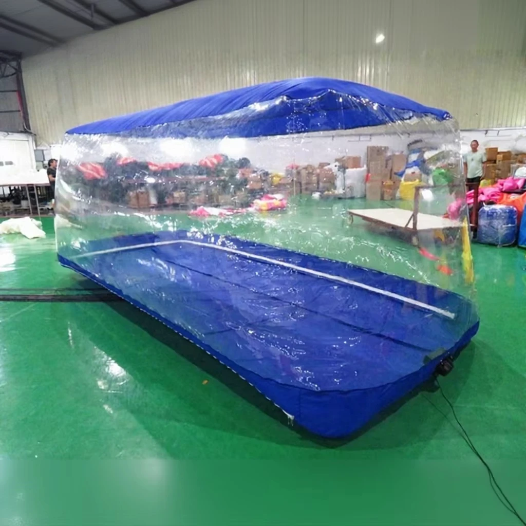 Inflatable Car Shelter House Bubble Tent, Waterproof Hail Proof Inflatable Car Cover