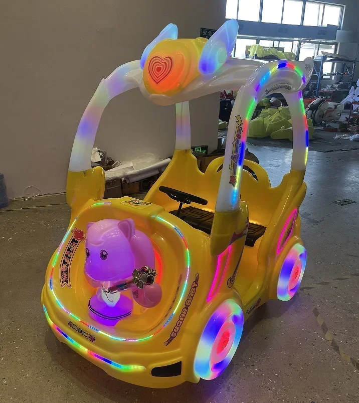 Cute Battery Operated Two Seats Car For Shopping Mall Amusement Park Outdoor Indoor