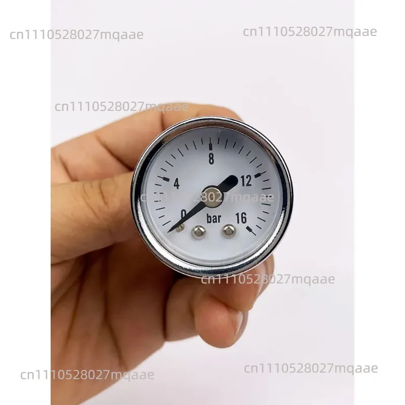 E61 semi-automatic coffee machine brewing head pressure gauge shows brewing head pressure