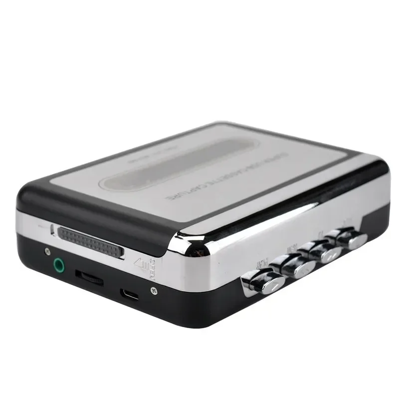 Imagem -03 - Cassette Player to Mp3 Converter Capture Audio Music Player Converter Tape Cassette no pc Laptop Via Cabos Usb