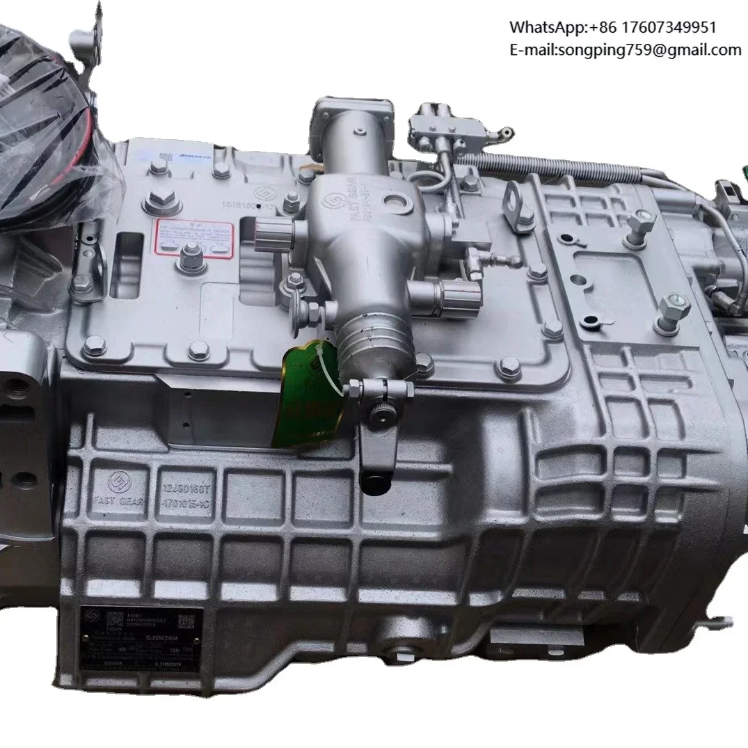 Gearbox Original Factory Automatic Manual High Low Reverse Transmission Truck Gearbox 12JSDX240A