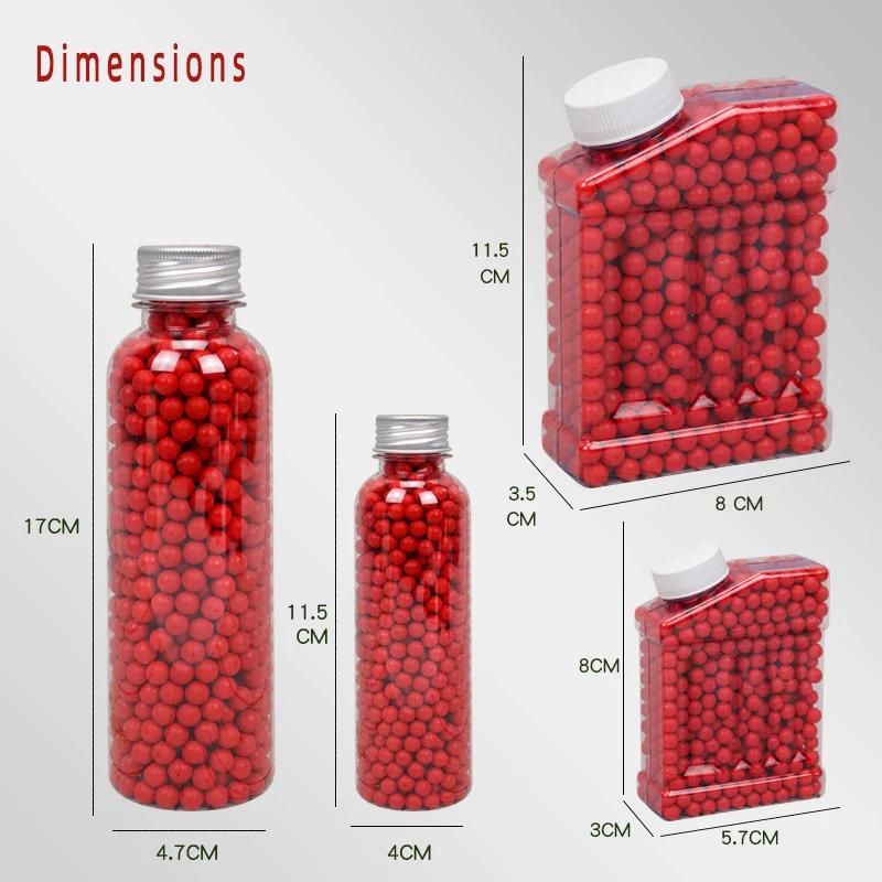 

EE 7.1mm Soft Rubber Bullets for Buffalo 98K G17 Toy Gun, Outdoor CS Game Safe Shooting Toy Accessories