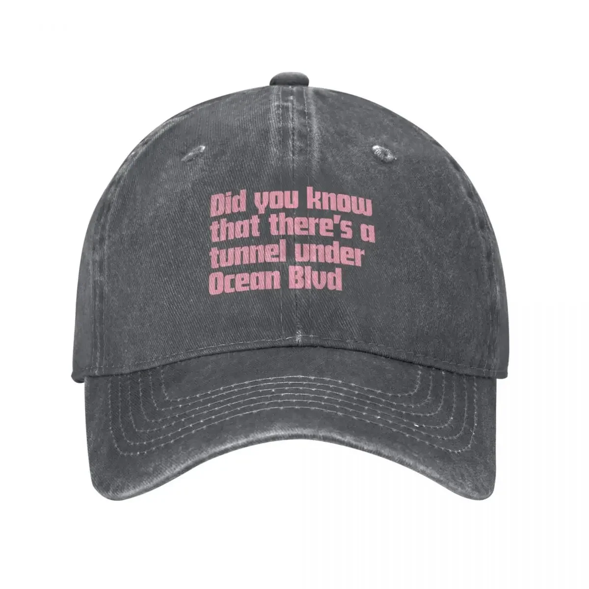 Did you know that there’s a tunnel under Ocean Blvd - Lana Del Rey Baseball Cap Golf Men's Baseball Women's