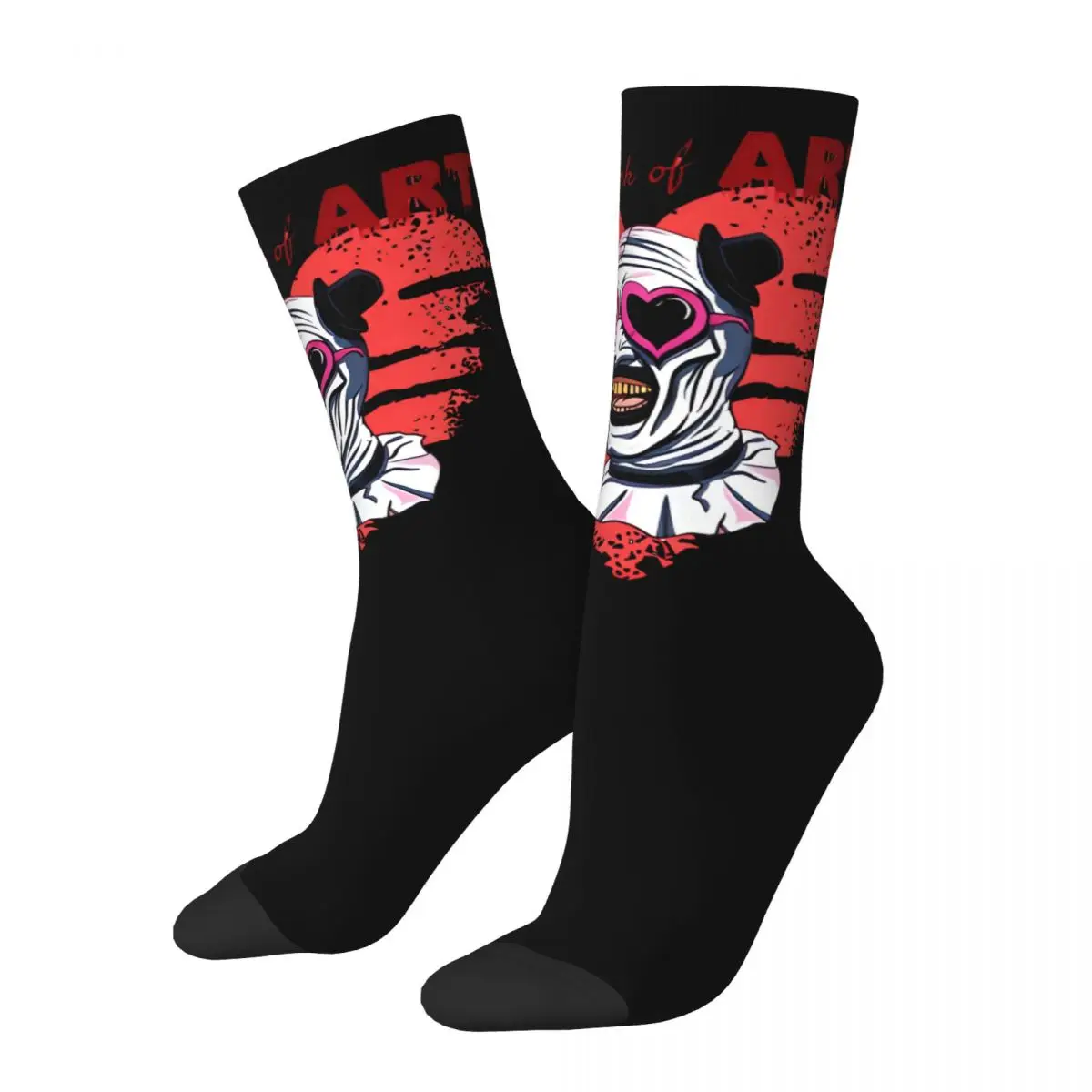 Terrifier Horror Movie Halloween Men and Women printing Socks,lovely Applicable throughout the year Dressing Gift