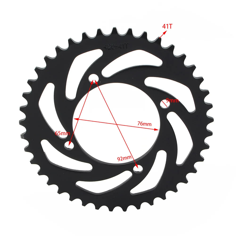 Motorcycle 420 41T Rear Sprocket For Quad ATV Pit Dirt Bike 110cc 125cc 140cc