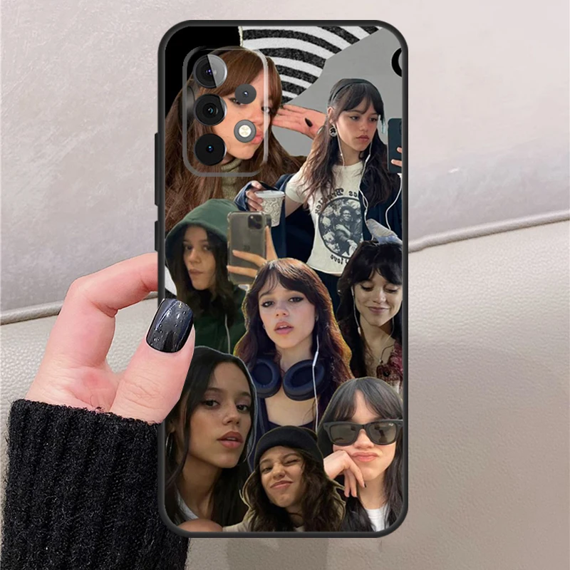 Jenna Ortega Funda For Samsung A52 A32 A22 A12 A51 A71 A73 A53 A33 A23 A13 A14 A24 A34 A54 Phone Case