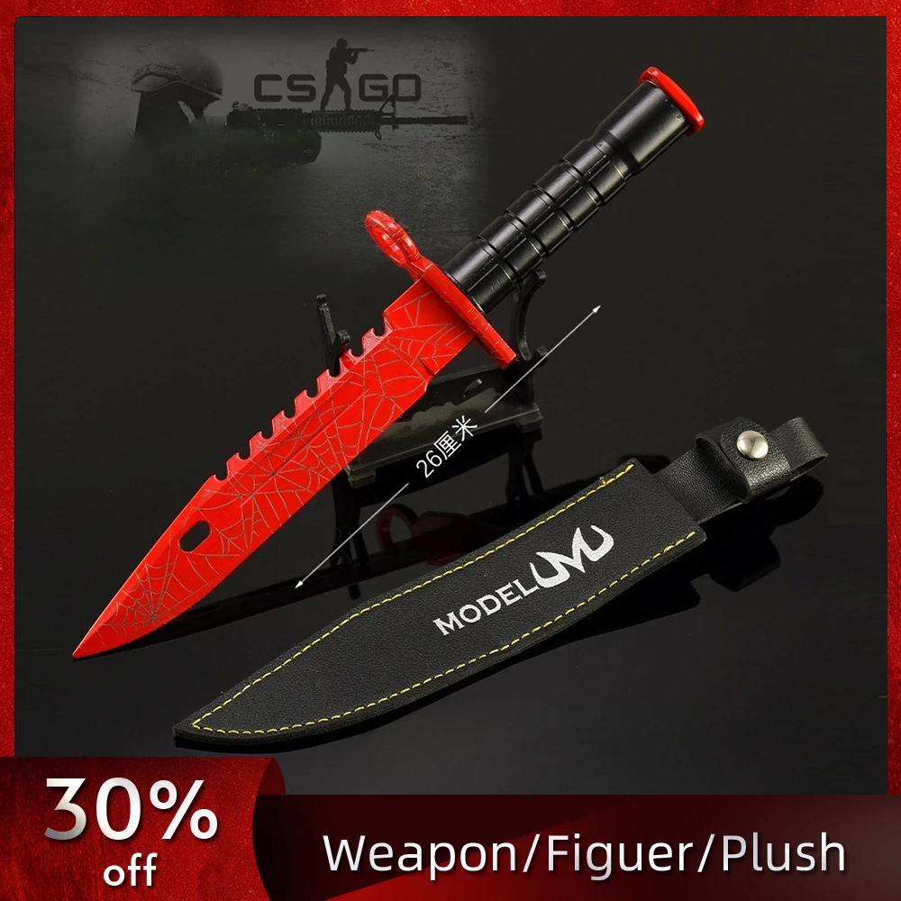 

CS-GO 26cm/10.24in Claw Knife Samurai Sword Weapon Props Game Peripherals Boyfriend Gift Cosplay Outdoor Toy Sports Ornaments
