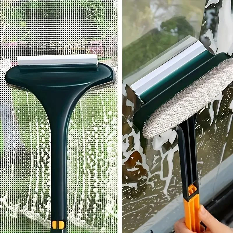 Dry Wet Dual-use Window Screen Brush Anti-mosquito Net Glass Cleaning Brush Household Dust Cleaning Tool