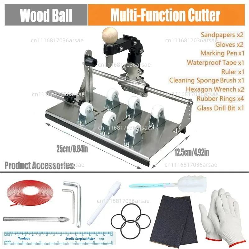 New Glass Bottle Cutter Professional DIY Glass Cutting Tool For Square, Round Bottles And Bottlenecks With Accessories