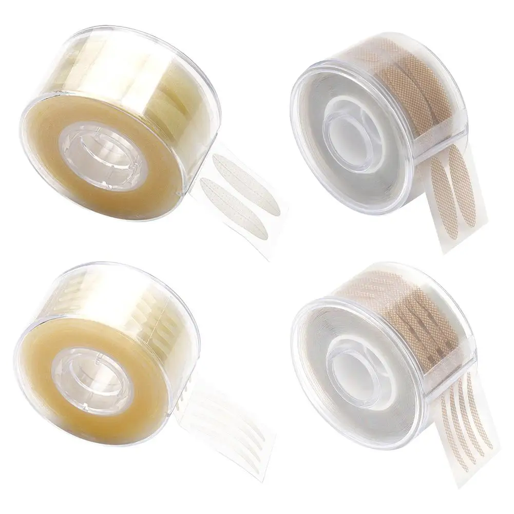 600Pcs/Box Big Eyelid Tape Sticker Double Fold Self Adhesive Eyelid Tape Stickers S/L Makeup Clear Beige Invisible Tool