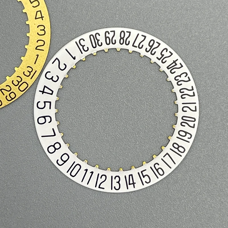 ETA 2824 Movement Date Wheel Dial Crown at 3.0 Day Date at 3.0H and 6.0H Oclock Movt Wheel Fit for 2824 Mechanical Movement