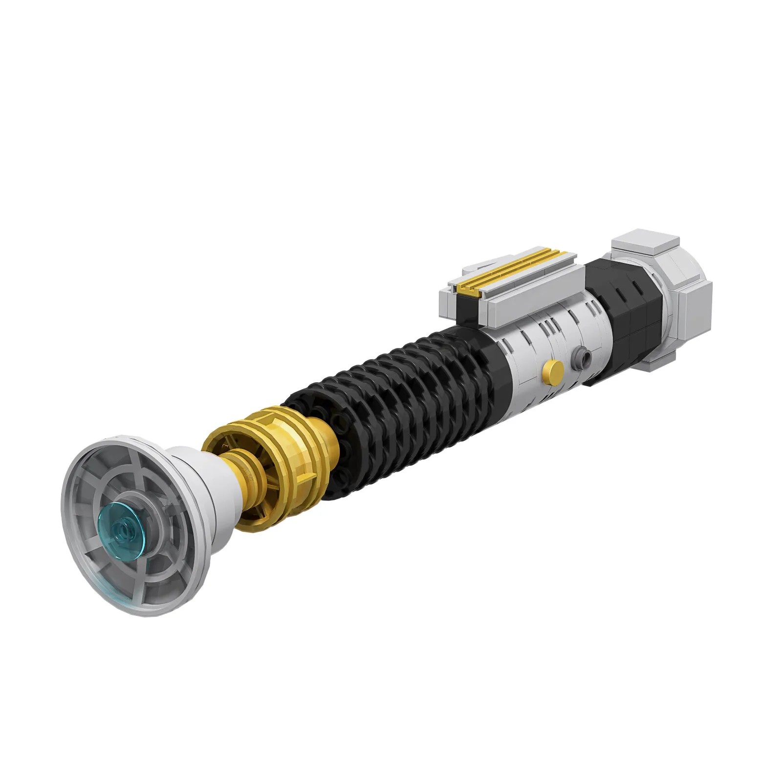 

Пользовательский MOC: C5302 O-b-i-W-a-n Ligh_t-s-aber Набор деталей игрушек 217 деталей