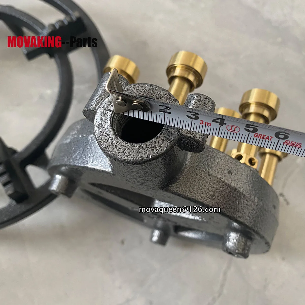 LPG NG Propane Parts 12 Holes Catering Equipments Gas Stove Head