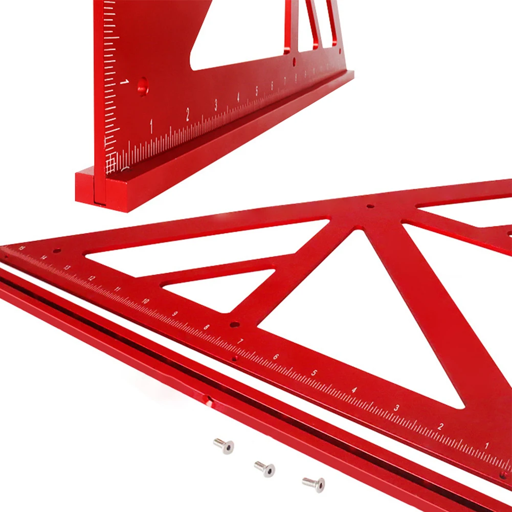 

Engineering Triangle 12 Inches Ruler For Accurate Measurements Stable Reference Point For Woodworking Projects