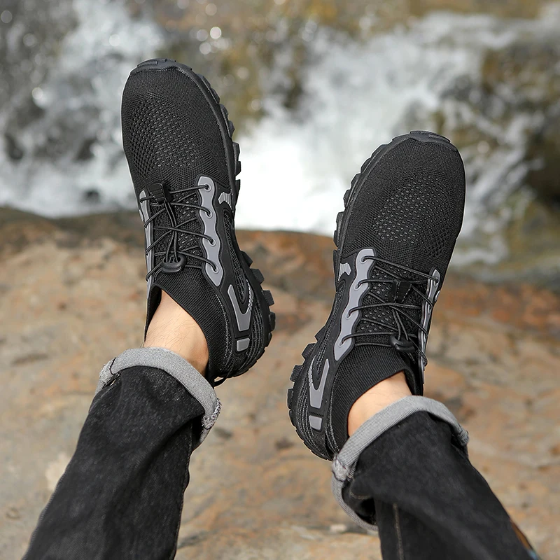 

2025 уличная походная обувь, дышащая спортивная обувь для бега, модная летняя повседневная износостойкая обувь с мягкой стелькой