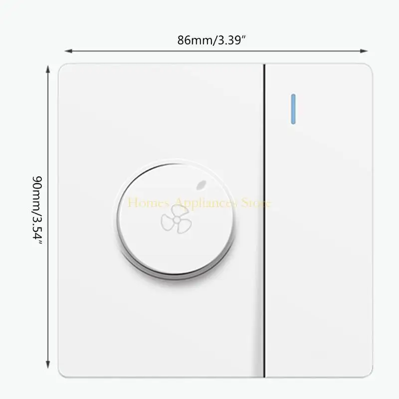 D0AB Переменная скорость управления скоростью скорости скорости для потолочного вентилятора, управление ручкой диска