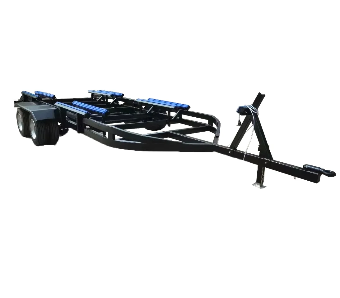 

Trailer Boat Semi Aluminum Low Bed Jet Ski Towing Aluminium Hydraulic Utv Tandem Jetski Utility