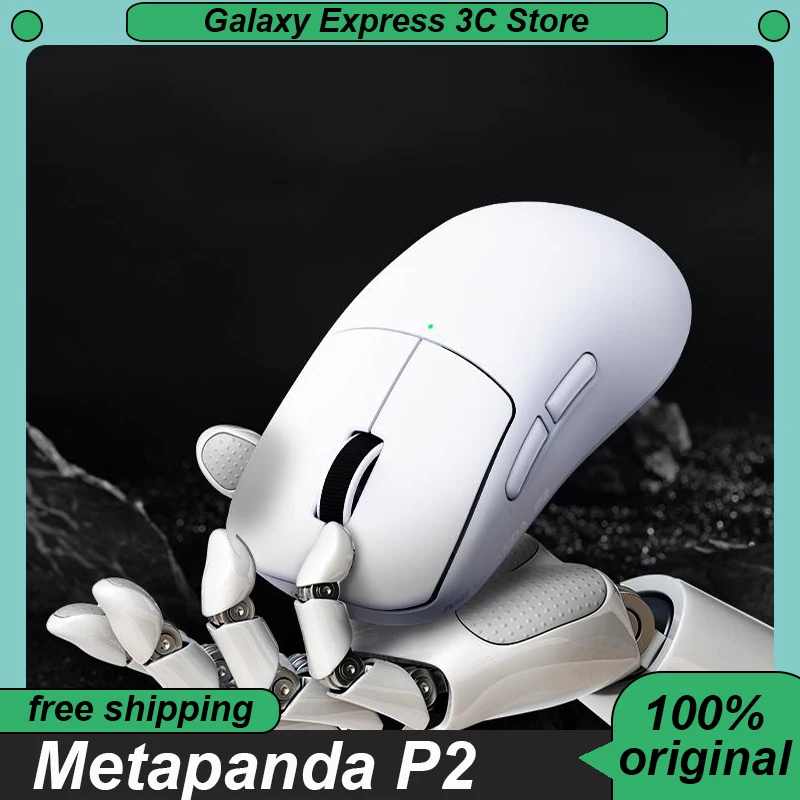 

Игровая мышь Metapanda P2, трехрежимная беспроводная мышь 2,4G, легкая, 500 мАч, с длительным сроком службы батареи, геймерская мышь, индивидуальные мыши для киберспорта