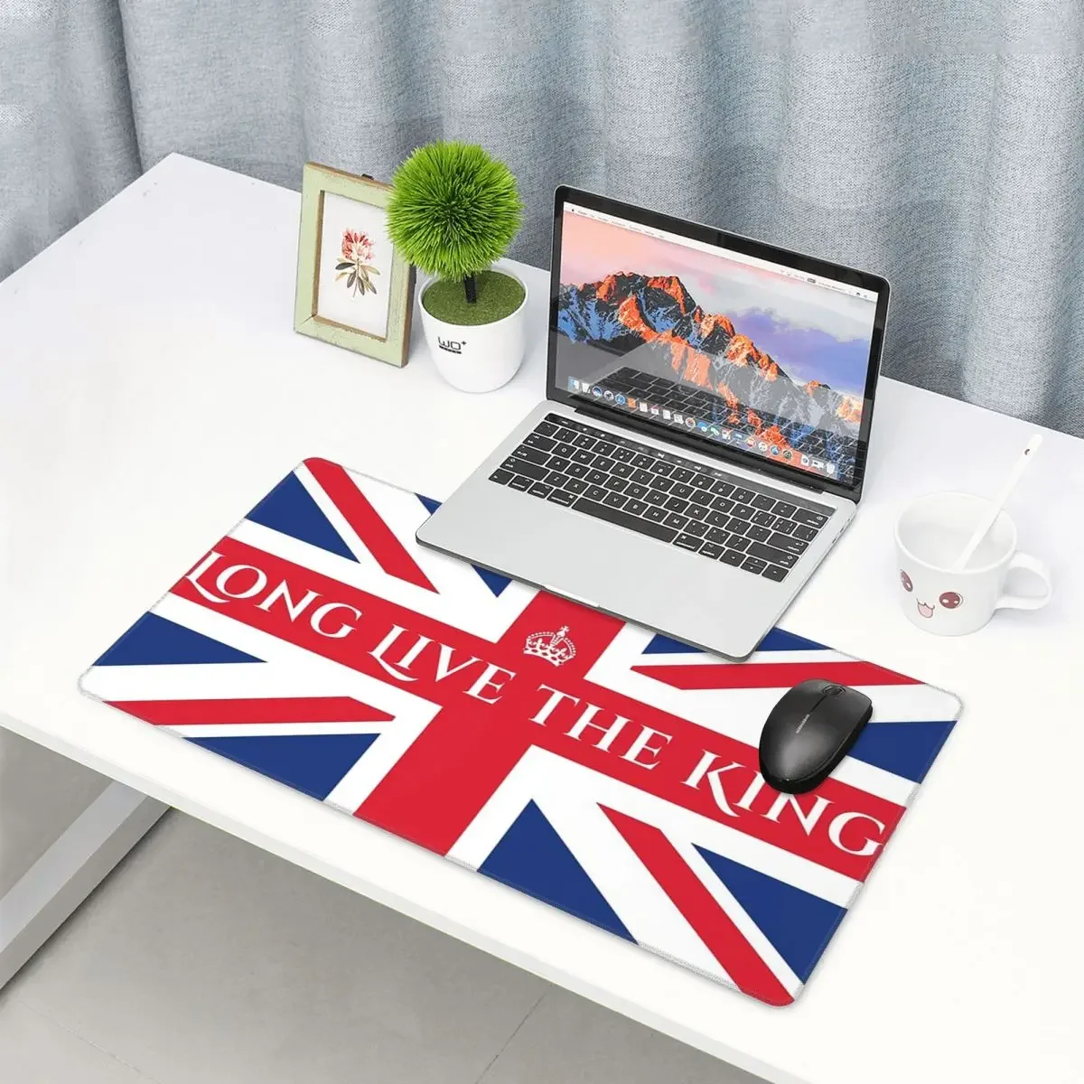 Large Mouse Pad Union Jack Flag Of The UK United Kingdom British Gamer PC Laptop Mats Keyboard  Desk Mat