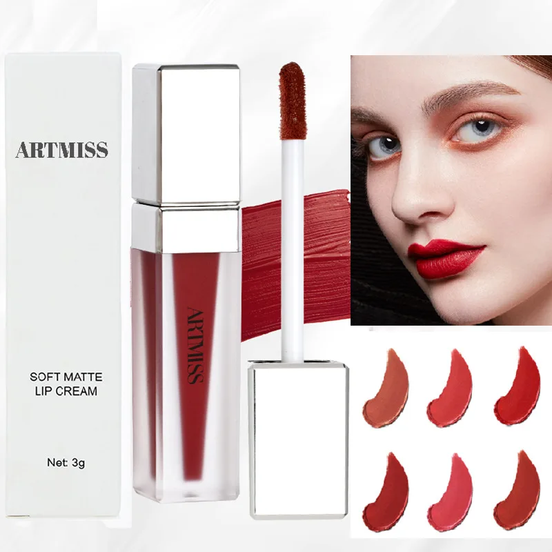 

Hot-Selling Lip Glaze: In-Stock Matte Velvet Lipstick and Brightening Lip Gloss