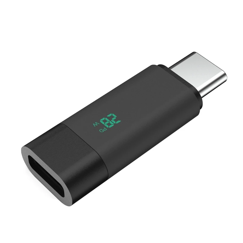 

Адаптер USB к USB PD, быстрая зарядка, поддержка передачи данных, цифровой дисплей, Прямая поставка