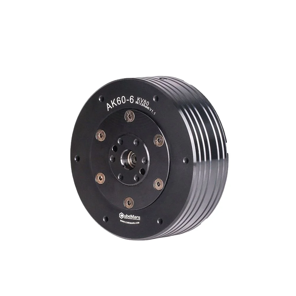 

Cubermars AK60-6 V1.1 High Density Brushless Dc Warm Gear Actuator Motor Robot Servo Pancake Bldc Flat Motor