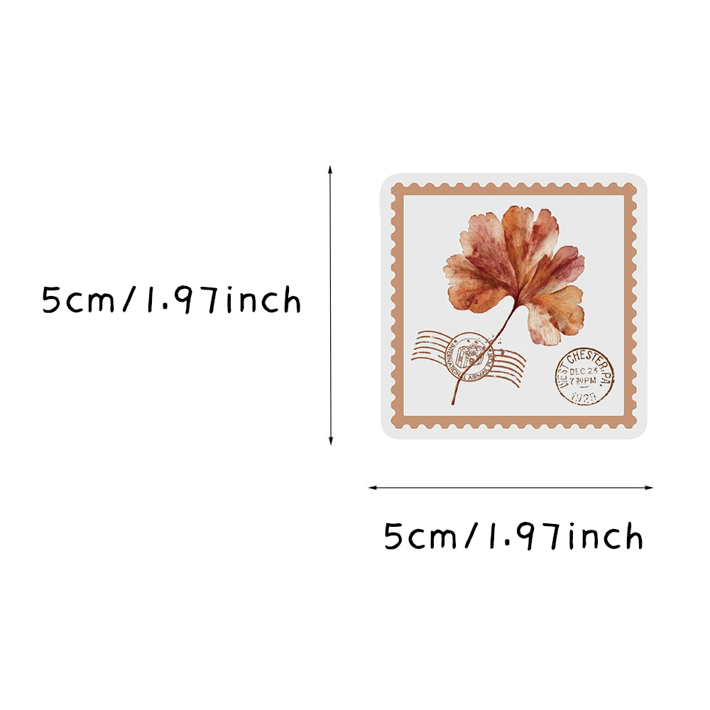 50PCS Creative Old Page Picking up PET Transparent Material Stickers Phone Case Decoration Notebook Personalized Stickers