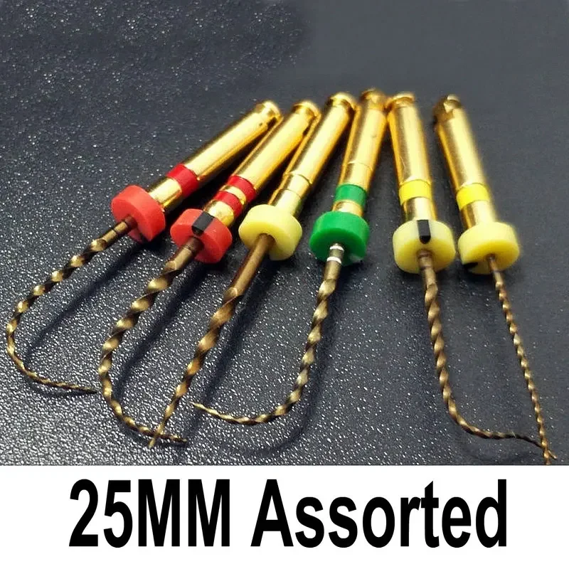 

Стоматологические вращающиеся файлы SC-Pro с тепловой активацией, золотые эндодонтические файлы, корневой канал для стоматологии, супер сила резки, защита от сломана