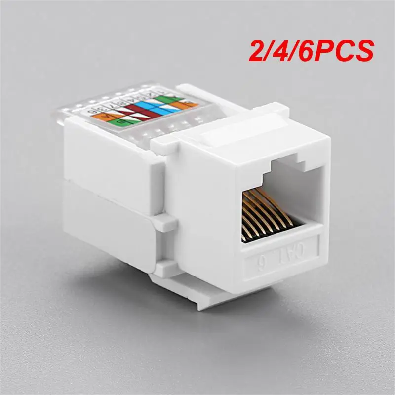 2/4/6PCS Computer Module Stable Transmission Fast Transfer Tool Free Wiring Cable Connector Cable Block Enhanced Gold Plating