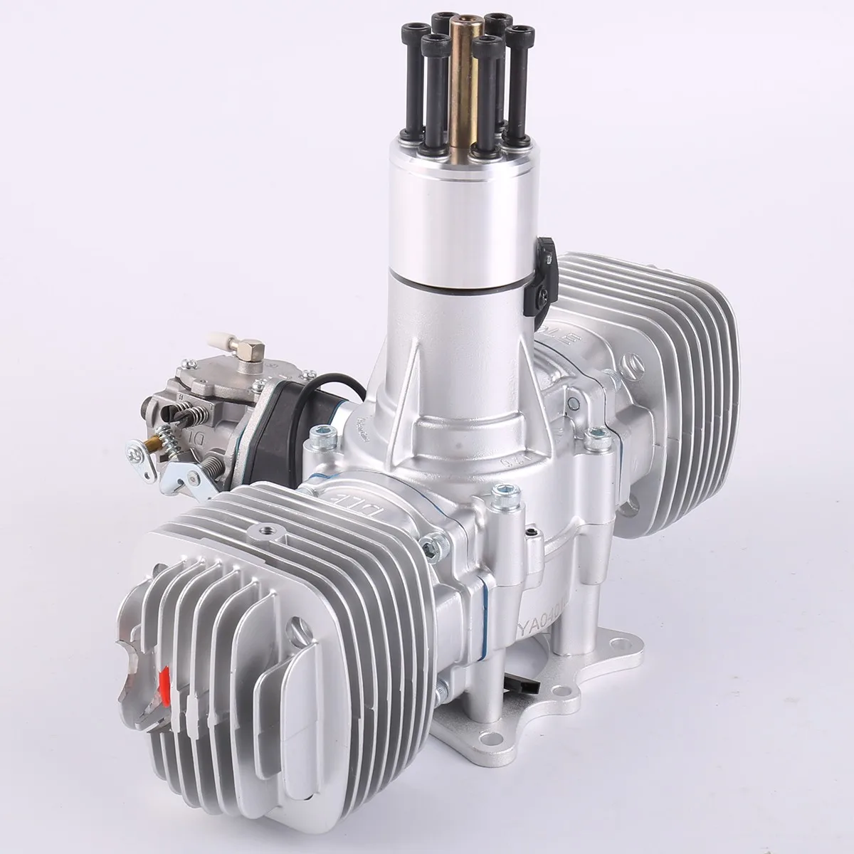 DLE120 Gasoline Engine DLE 120 Model Two-cylinder Two-stroke Side Exhaust Natural Air-cooled Hand Start 120cc Displacement DLE