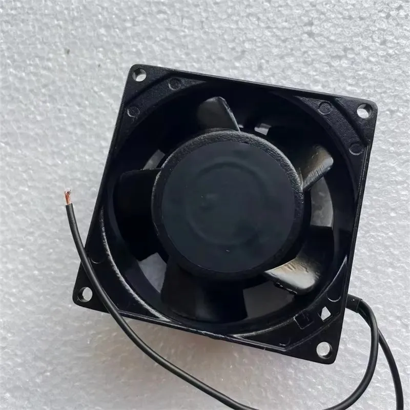UF-80A11 AC 115V 50/60Hz Cooling Fan 12/9W Ball Bearing Impedance Protected 80mm 2-Wire CE UL Certified Replacement for Industri
