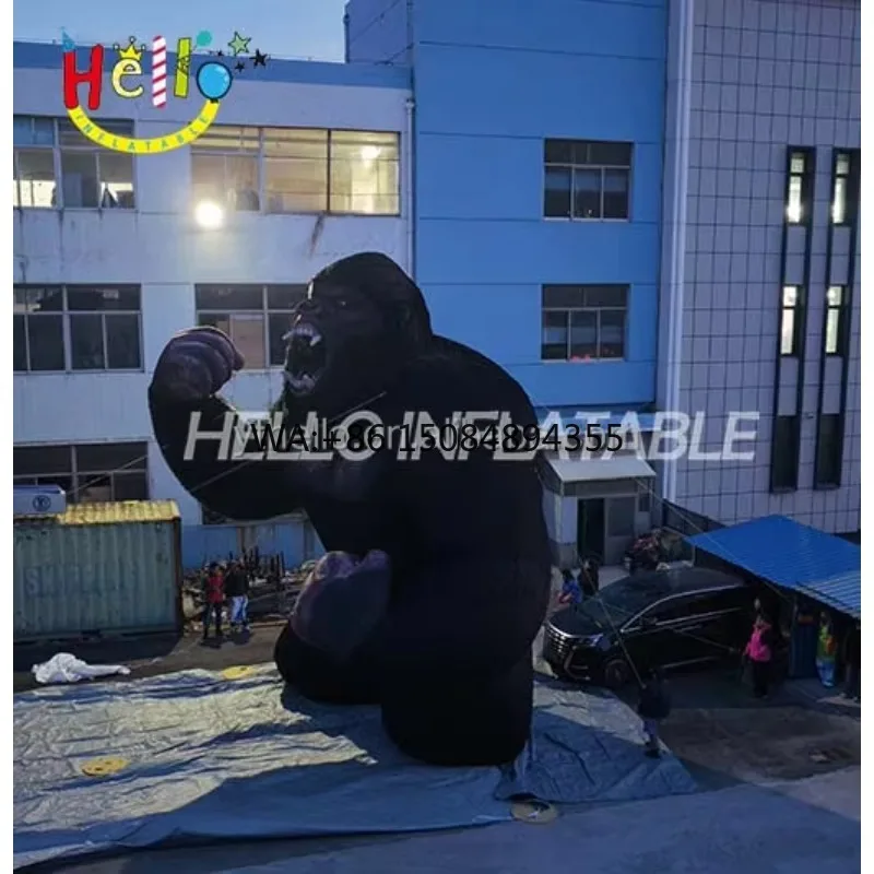 Best Sale Advertising Sale Promotion Giant Inflatable Gorilla Animal