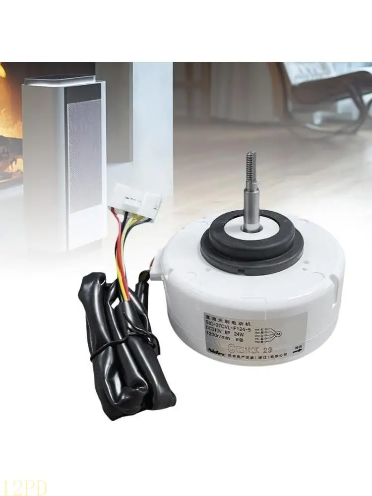12PD Practical Brushless Wind Turbines Generator 3 Phase Motor Stable Performances for Devices Air Conditioner Purifiers