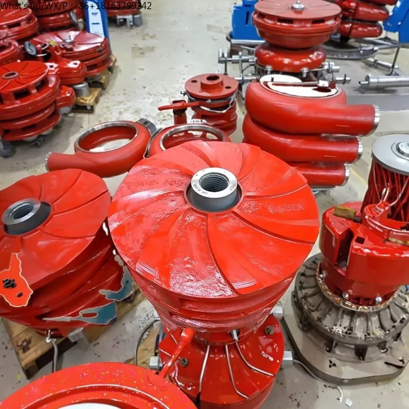 

8/6E-AH Pump F6147 Precision-Built Spiral Hydraulic Assembly Metal Helical Water Pump Impeller