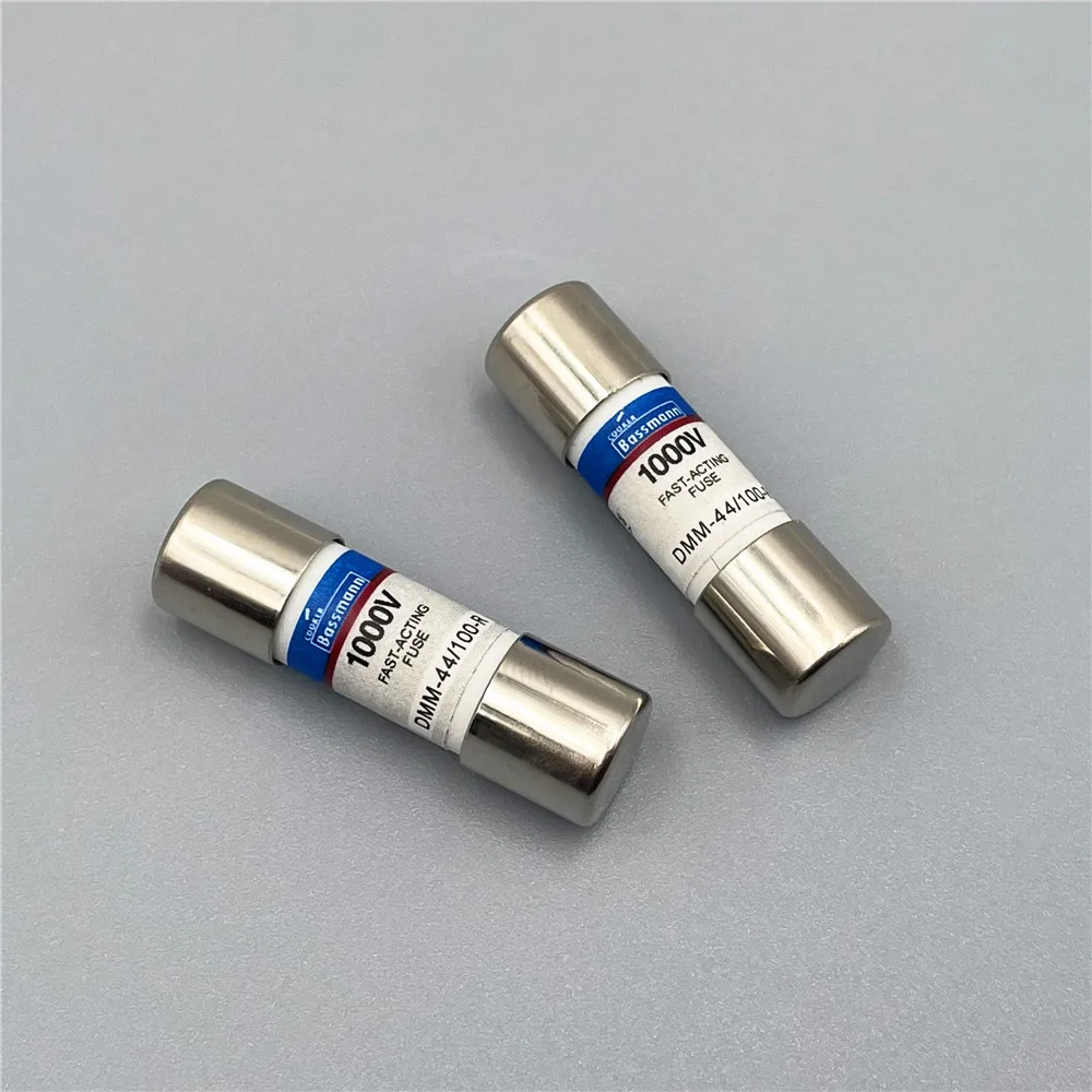 10pcs/Lot Fast Acting Ceramic Fuse DMM-44/100-R DMM-B-44/100-R DMM-44/100 DMM-B-44/100 440mA 1000V 10x35mm for Fluke Multimeter