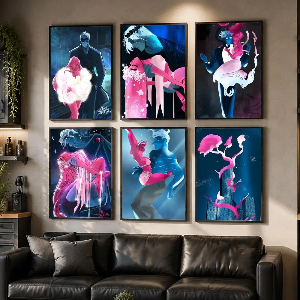 Anime L-Lore Olympus Poster HD Waterproof Self-Adhesive Wall Art – Multi-Scene Use Top Gift Pick