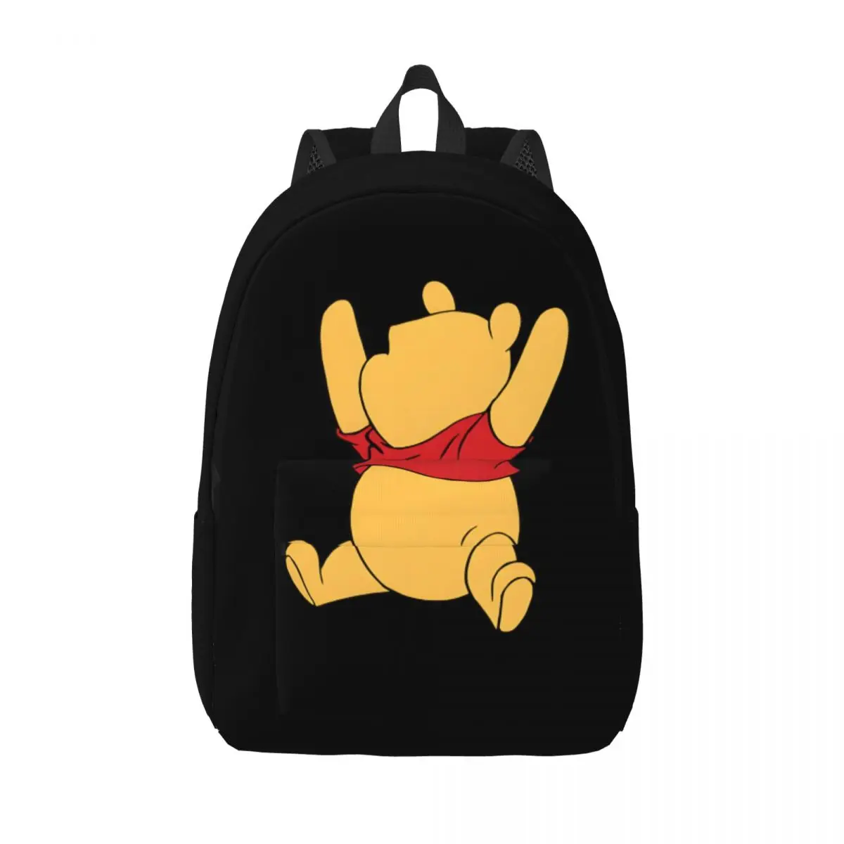 Birthday Pooh Bear Retro Washable Storage Bag Disney Pooh Bear Winnie Dual-Use High School Students Kindergarten Bag Hiking