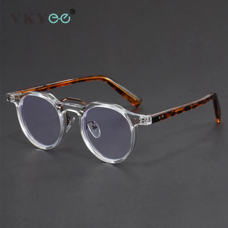 VICKY Personalized Retro Fashion New Design Men's Anti-blue Light Glasses Reading Glasses Can Be Customized Prescription 1028