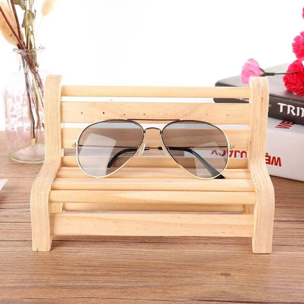 

Wooden Jewelry St Necklace Holder Earrings Display Rack Bracelet Storage ganizer Small Space saving Accessories