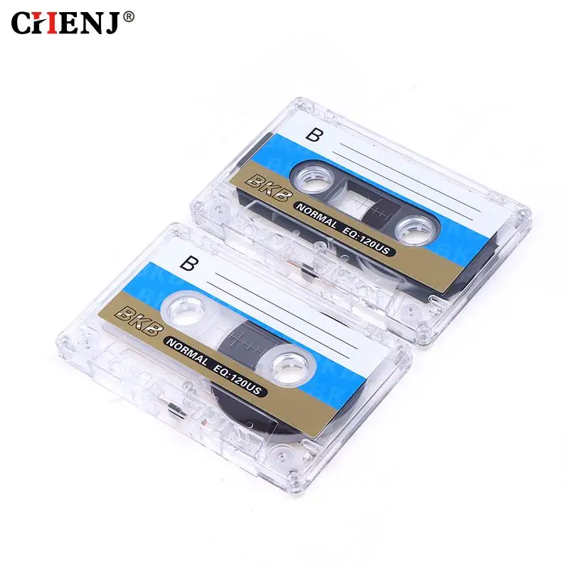 45/90 Minutes Magnetic Audio Tape Recording For Speech Music Recording Standard Cassette BKB Blank Tape Player Empty Tape