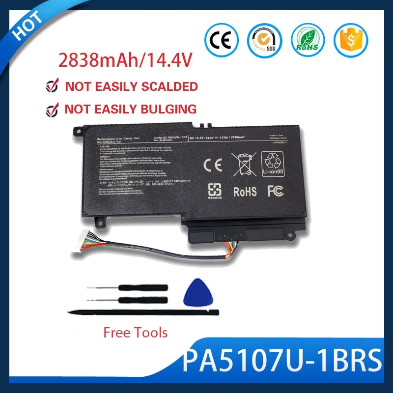 

Replacement PA5107U-1BRS Laptop Battery Compatible For Toshiba P000573230 2838mAh 4-Cell