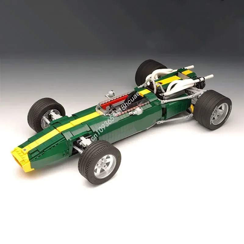 115PCS Lotus 43-schaal 1:8 racing Creatieve Moc bouwstenen Educatief speelgoed Ornamenten jongen Kerstcadeau