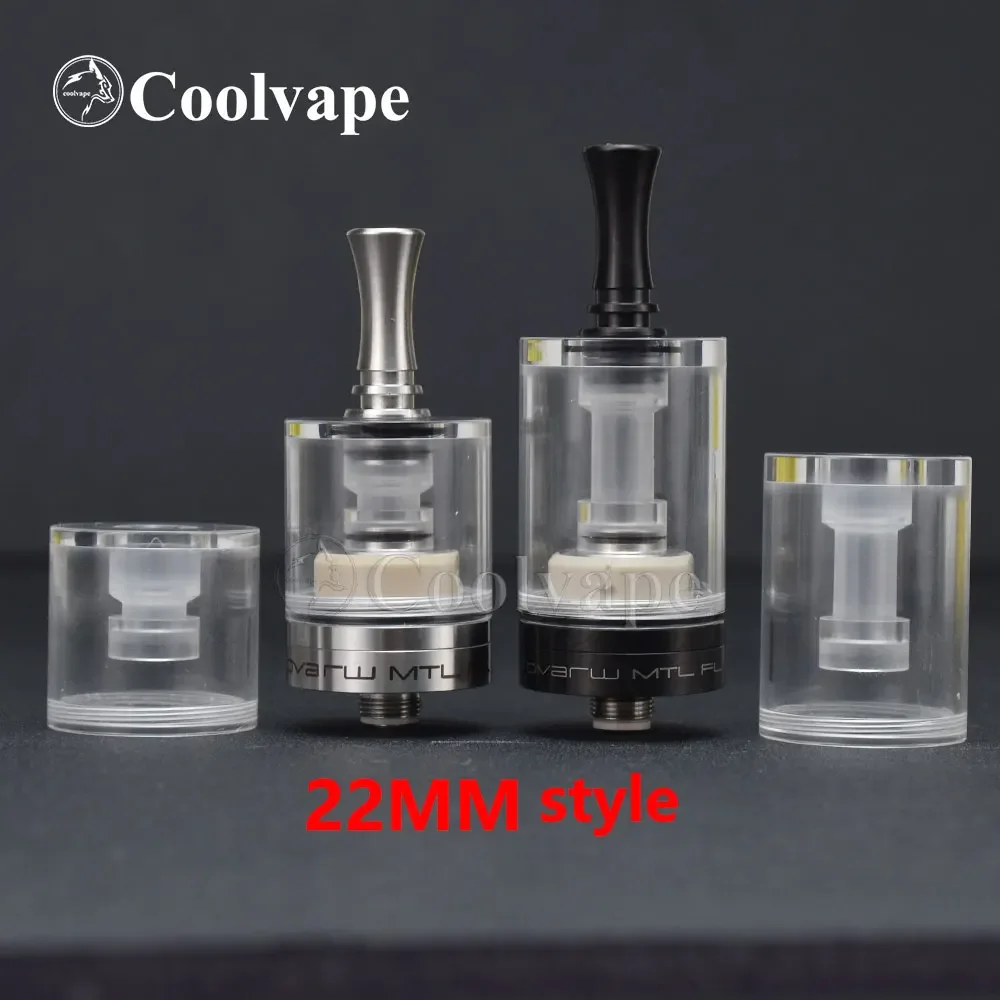 wolfcoolvape SteamTuners Dvarw mtl FL rta bellcape PMMA bellcape 22 mm/24 mm für Dvarw MTL FL 24 rta / Dvarw mtl FL rta 22 mm
