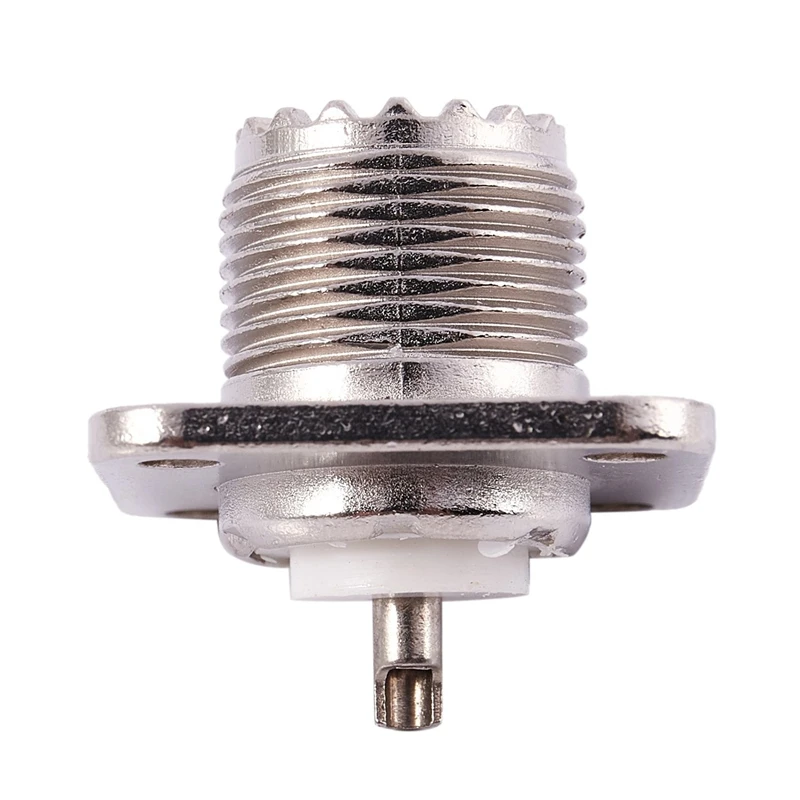 【HOT】4X UHF أنثى SO239 لوحة الهيكل جبل شفة سطح جبل لحام كأس RF موصل