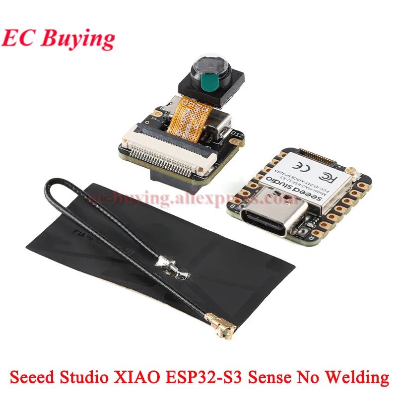 1-10 szt. Moduł kamery Seeed Studio XIAO ESP32S3 Sense Seeeduino ESP32-S3 2.4G WiFi BLE Mesh 5.0 Wi-Fi OV2640 OV3660 dla Arduino — zdjęcie produktu 5