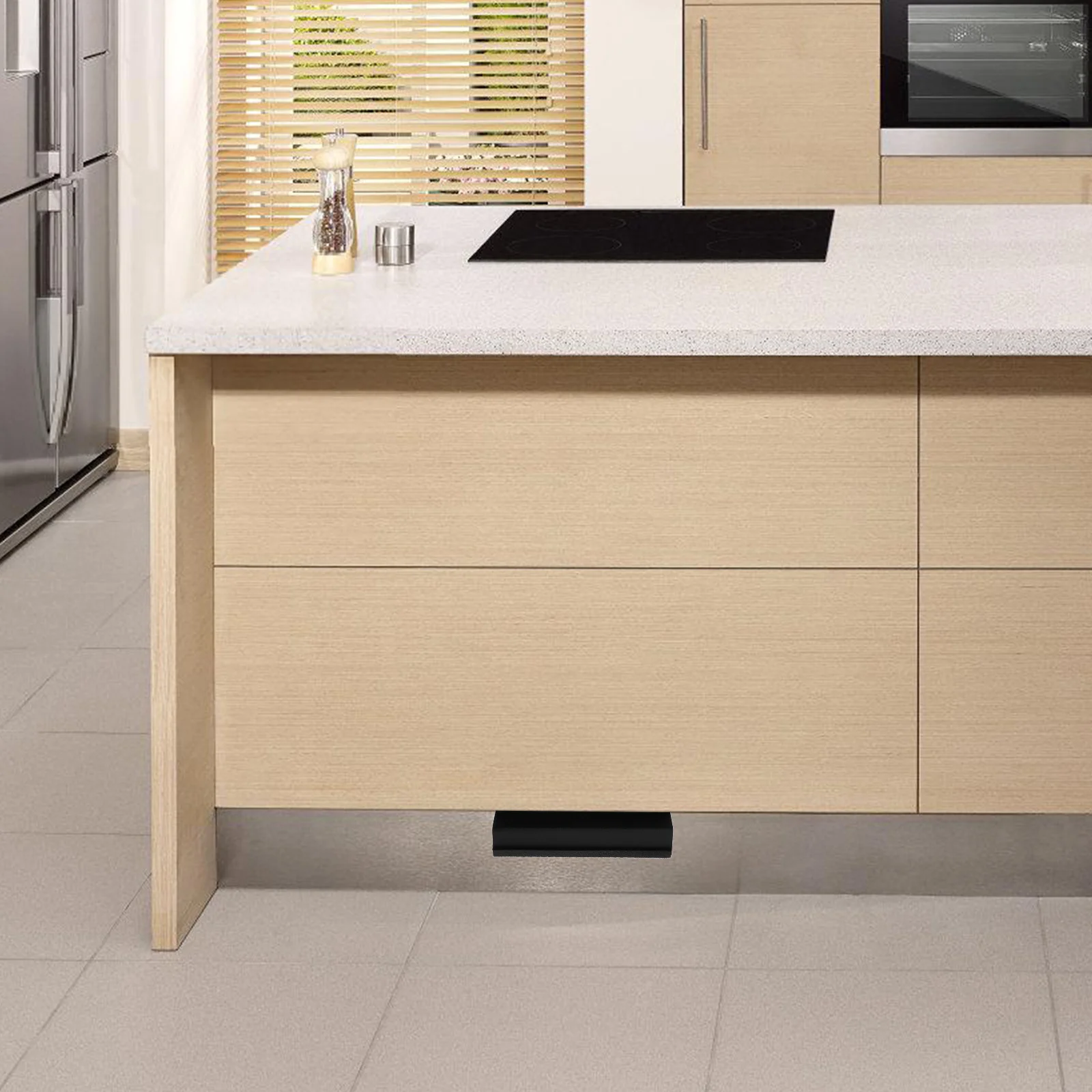 

Kitchen Trash Cabinet Foot Pull Garbage Drawer Portable Handle Touchless Opener For Home Office Cabinet Organizer Pull Out