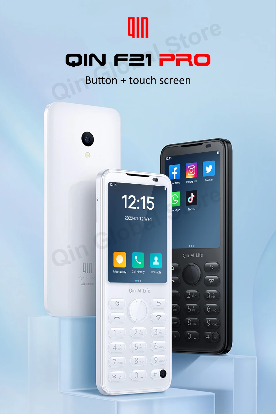 QIN F21 Pro Teléfono 2.8 3GB+32GB Android